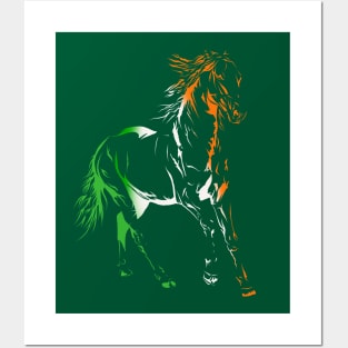 Irish Pride Horse Posters and Art